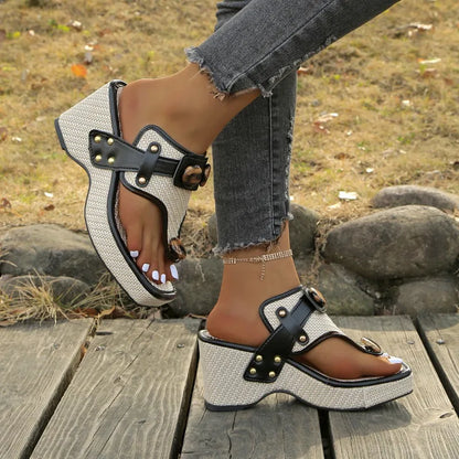 Bambi Block Heel Sandal - Jack Hafford