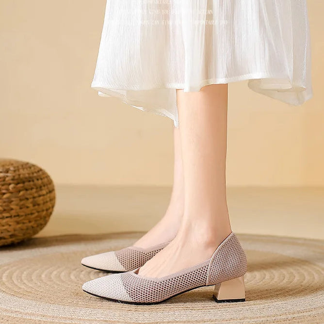 Savina Block Heel Pumps - Jack Hafford