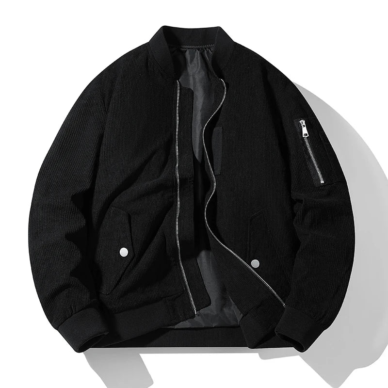 Dylan Corduroy Bomber Jacket - Jack Hafford