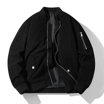 Dylan Corduroy Bomber Jacket - Jack Hafford