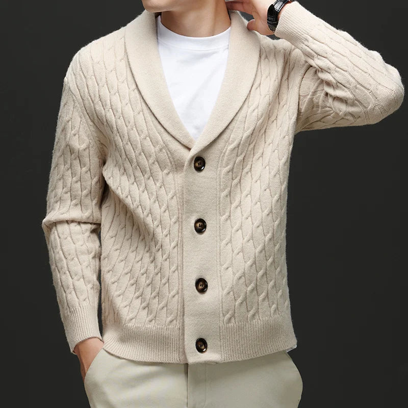 Finnegan Wool Blend Cardigan