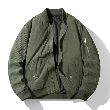 Dylan Corduroy Bomber Jacket - Jack Hafford