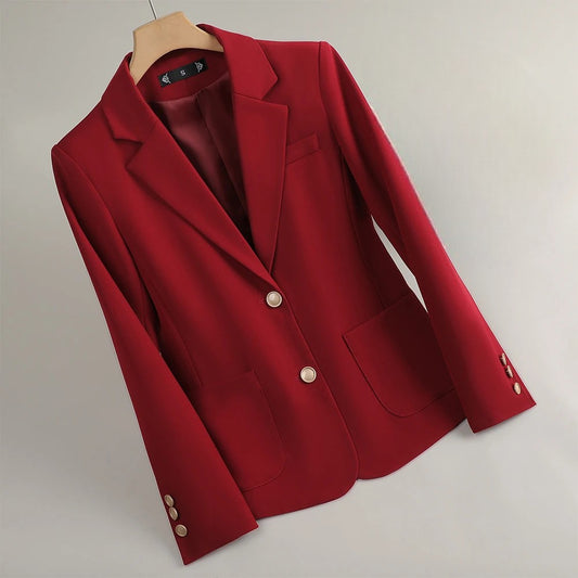 Alexis Two-Button Blazer