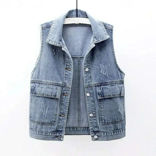 Freya Denim Vest - Jack Hafford