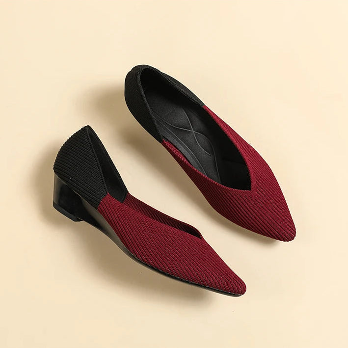 Wonderland Colorblock Pumps - Jack Hafford