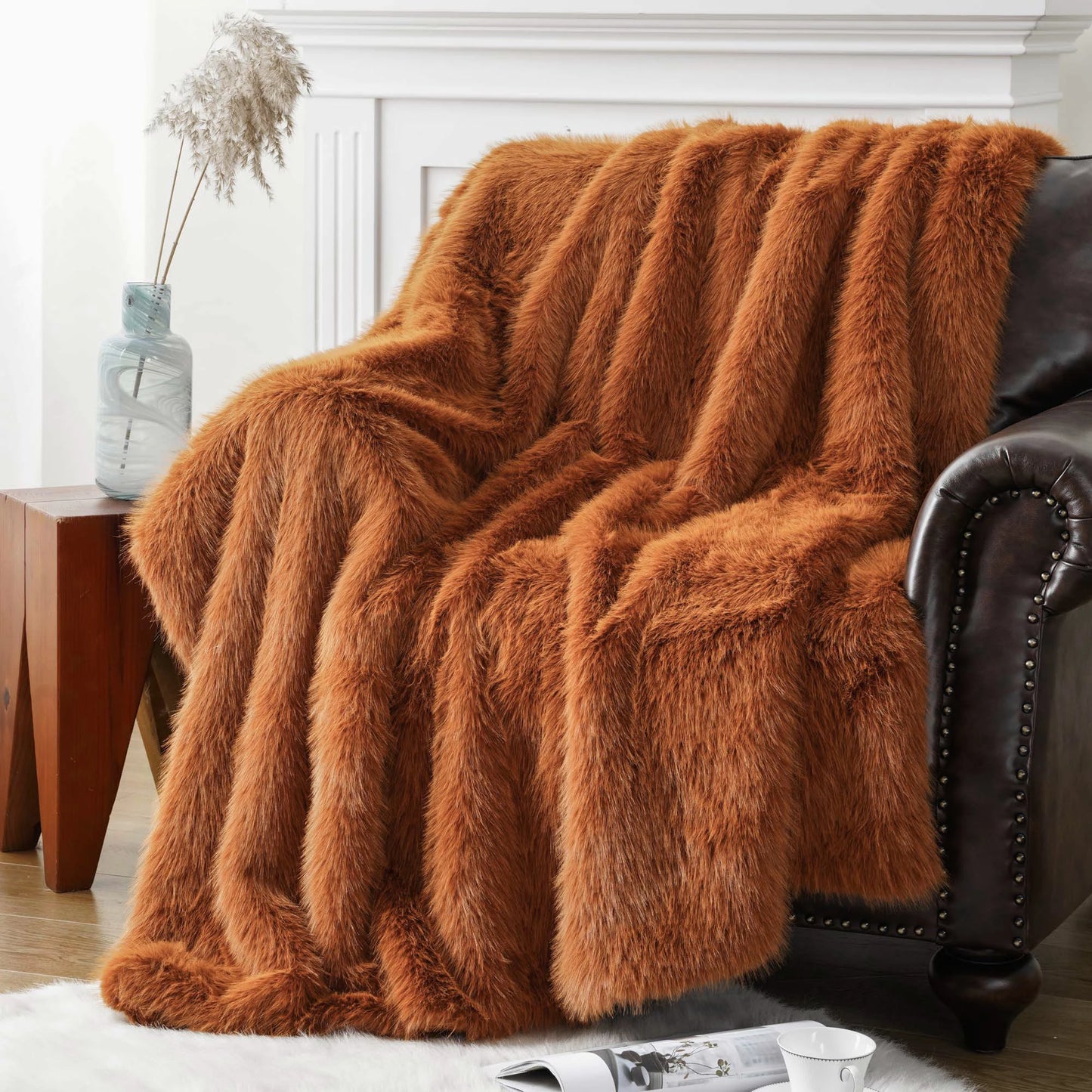 Essenza Fur Throw Blanket