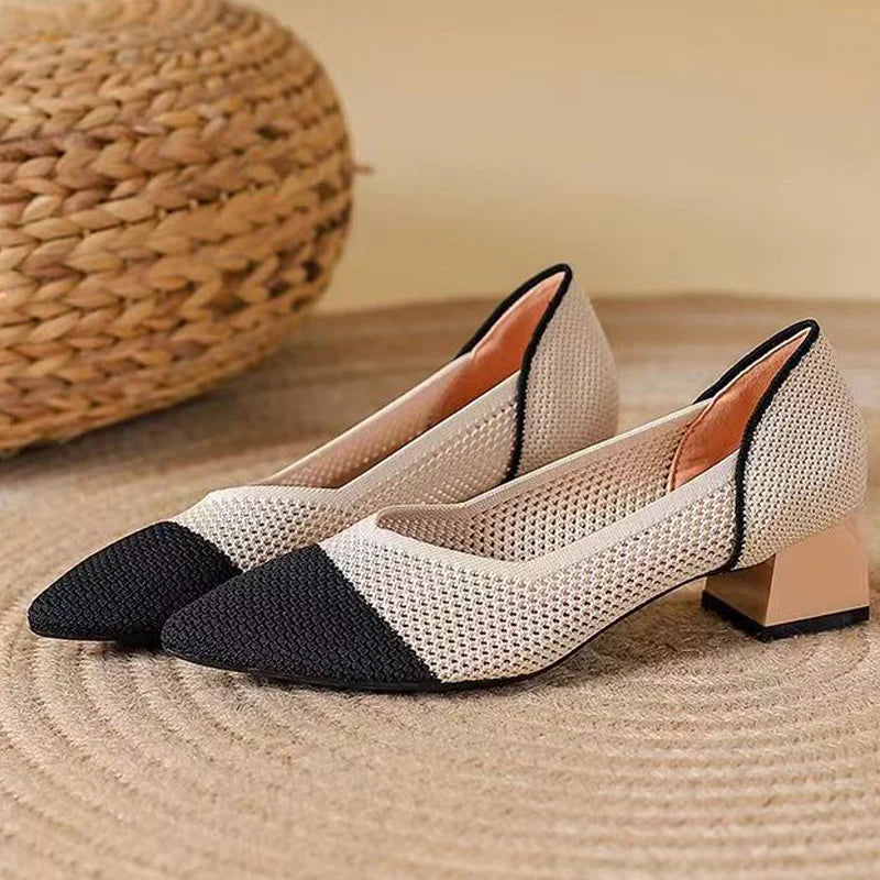 Savina Block Heel Pumps - Jack Hafford