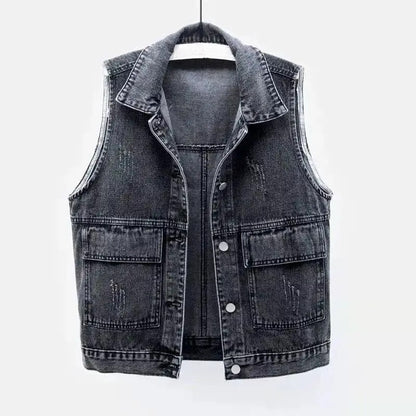 Freya Denim Vest - Jack Hafford