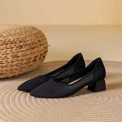 Savina Block Heel Pumps - Jack Hafford