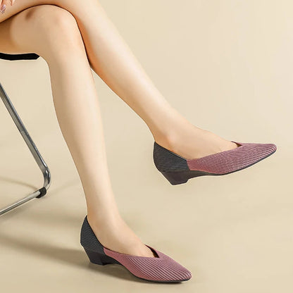 Wonderland Colorblock Pumps - Jack Hafford