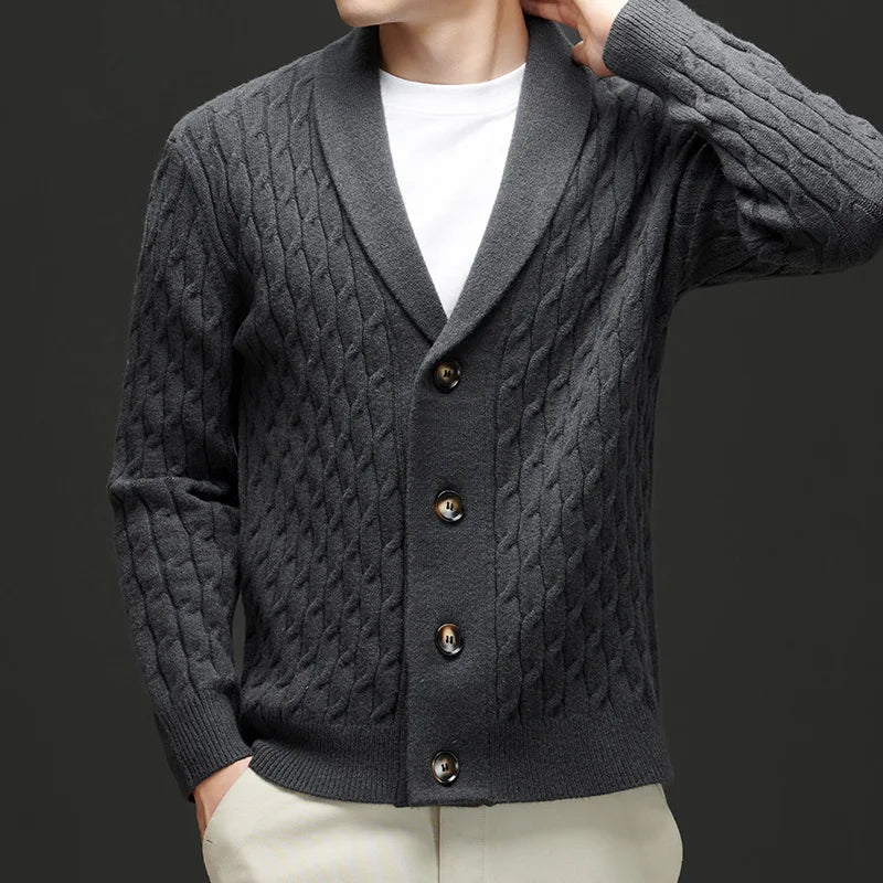 Finnegan Wool Blend Cardigan