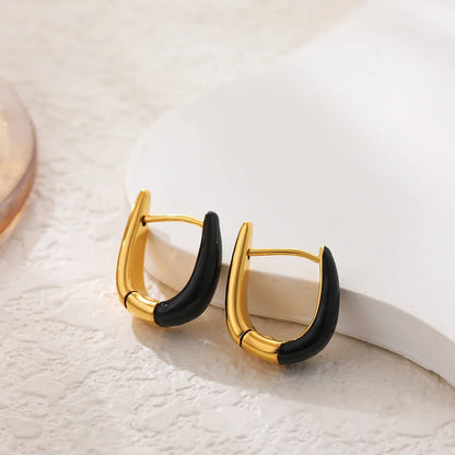 24.99 - 49.99 - 7.00, Make AI picture of model with the earring like Clara Glaze Hoop Earrings - Jack Hafford