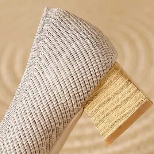 Coralia Low Heel Pumps - Jack Hafford