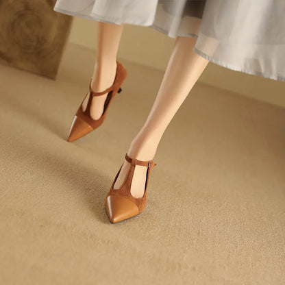 Carmen T-Strap Heels