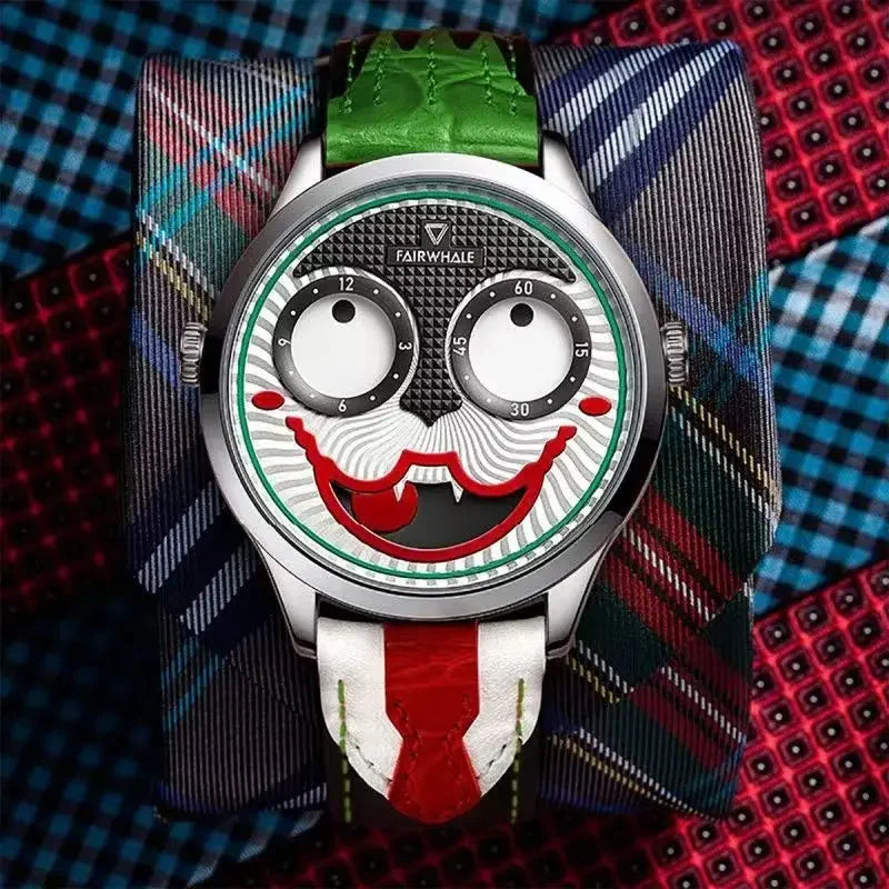 Twisted Grin Leather Watch - Jack Hafford