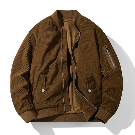Dylan Corduroy Bomber Jacket - Jack Hafford