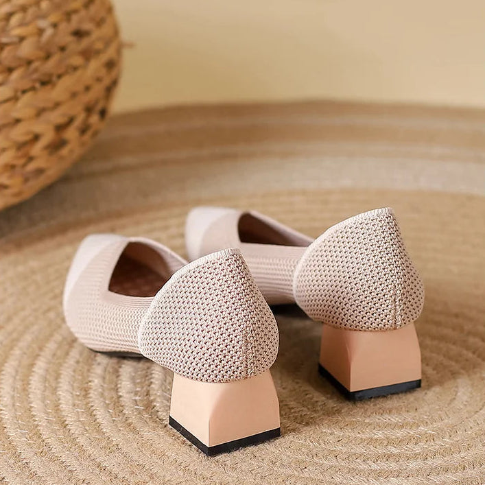 Savina Block Heel Pumps - Jack Hafford