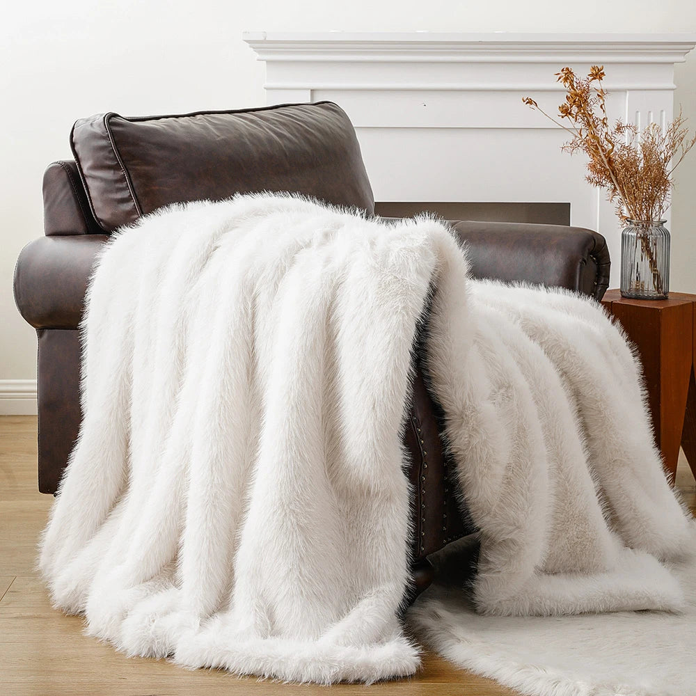 Essenza Fur Throw Blanket