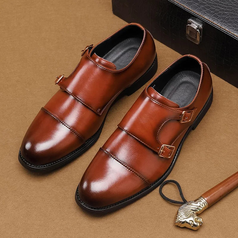 Calviero Monk Strap Shoe