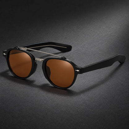 Dauro Phobyx Sunglasses — Black/brown (sunglasses hero)