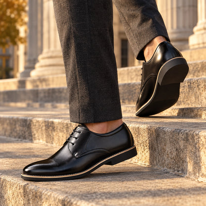 Darlow Leather Derby Oxfords — Black (footwear environment 3)