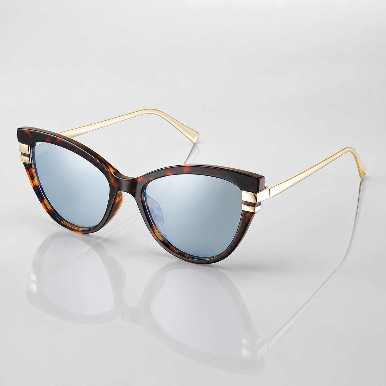 Pelara Cat-Eye Sunglasses — Blue (sunglasses hero)