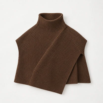 Broden Wool Blend Sweater — Brown (apparel solo)