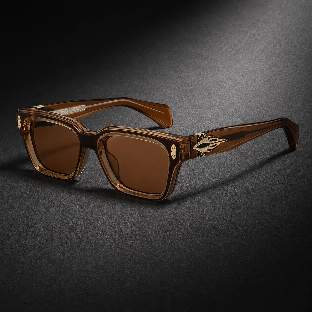Halvero Torino Sunglasses — Brown & Tan (sunglasses hero)