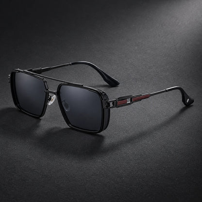 Halcor Mavio Sunglasses — C1 Black All Gray (sunglasses hero)