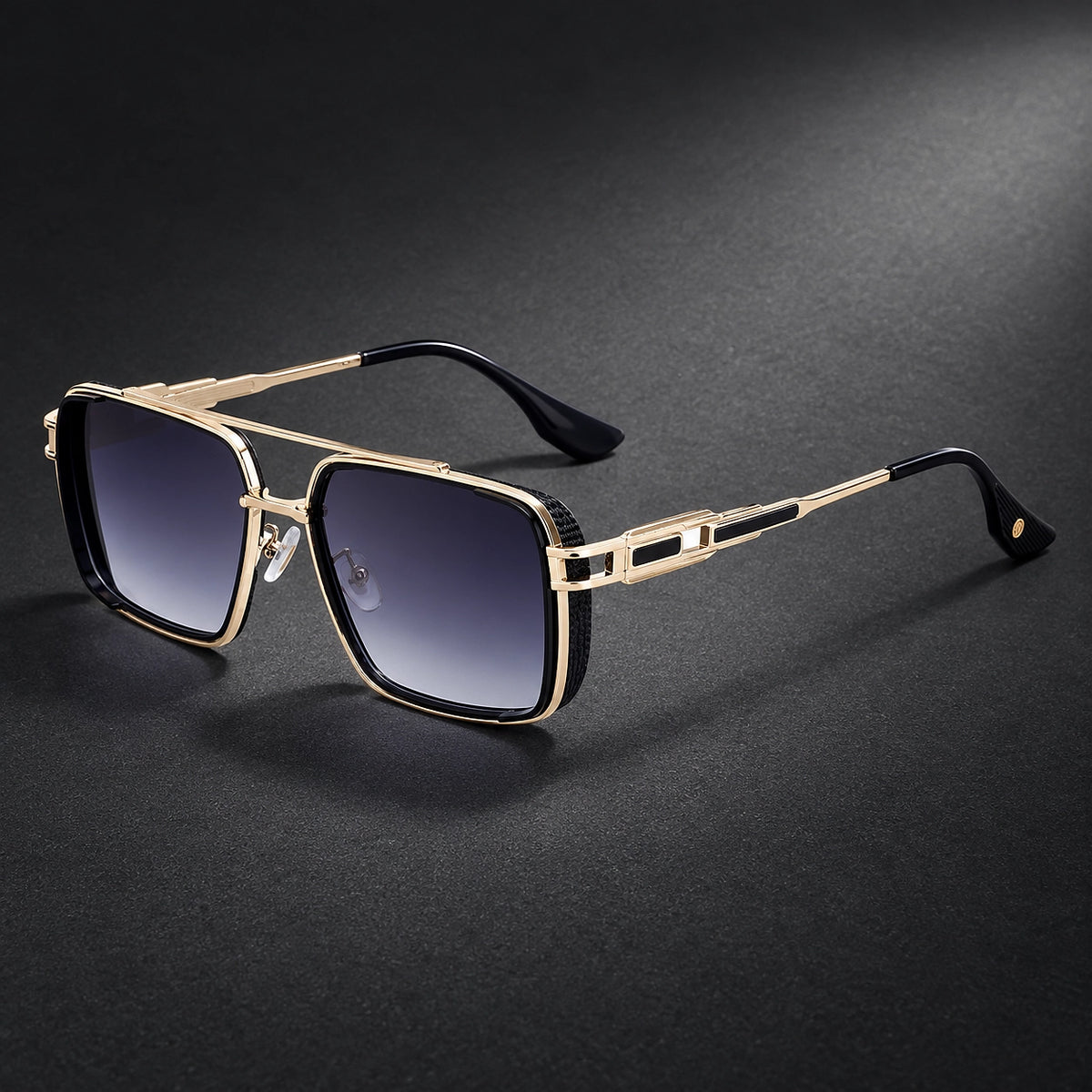 Halcor Mavio Sunglasses — C2 Gold Double Gray (sunglasses hero)