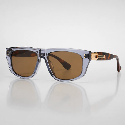 Halcor Brava Sunglasses — C3 Gray Frame Tea Tablets (sunglasses hero)