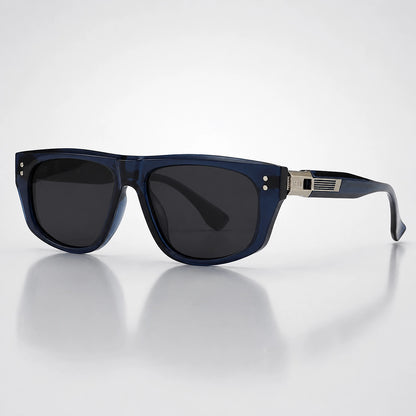 Halcor Brava Sunglasses — C4 Dark Blue Black Gray (sunglasses hero)