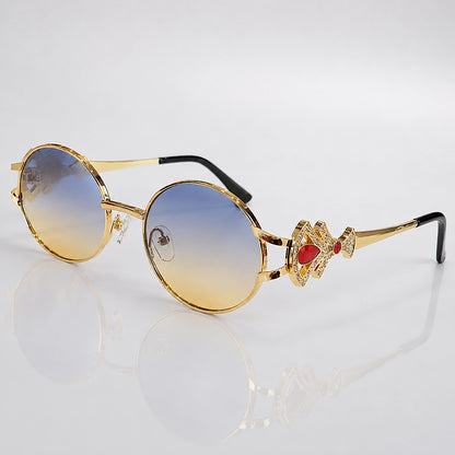 Caspian Riviera Sunglasses — C5 Blue Yellow (sunglasses hero)