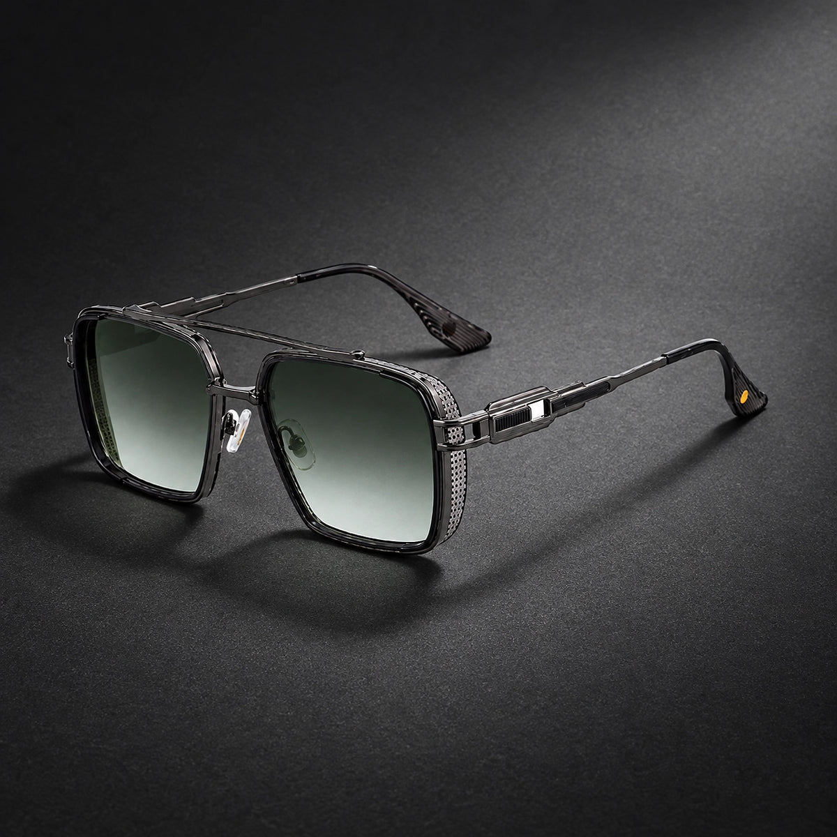 Halcor Mavio Sunglasses — C5 Gun Gray Green (sunglasses hero)