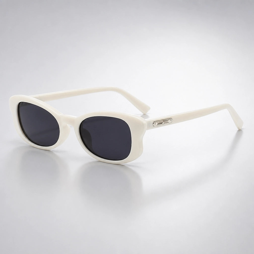 Pelora Rivena Sunglasses — C6米框黑灰片 (sunglasses hero)