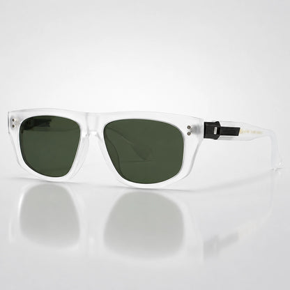 Halcor Brava Sunglasses — C6 Transparent Green Film (sunglasses hero)