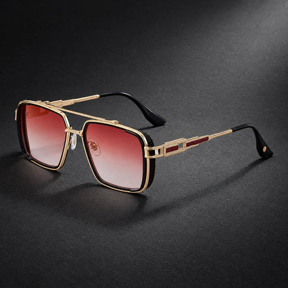 Halcor Mavio Sunglasses — C7 Gold Wine Red (sunglasses hero)
