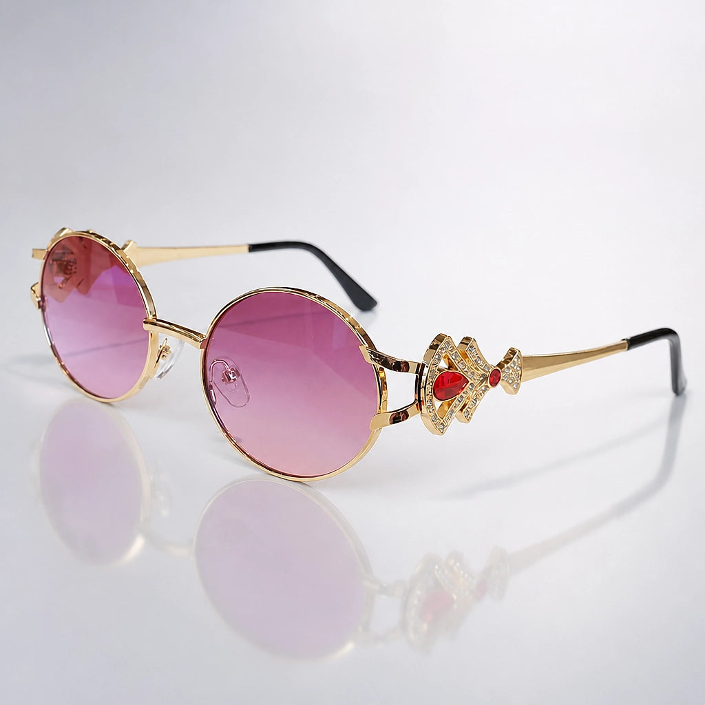 Caspian Riviera Sunglasses — C7 Purple Orchid (sunglasses hero)