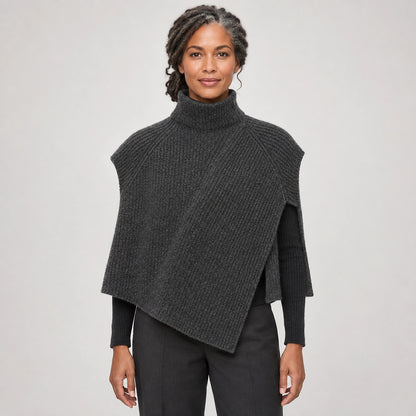 Broden Wool Blend Sweater — Charcoal (apparel front)