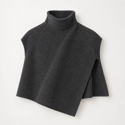 Broden Wool Blend Sweater — Charcoal (apparel solo)