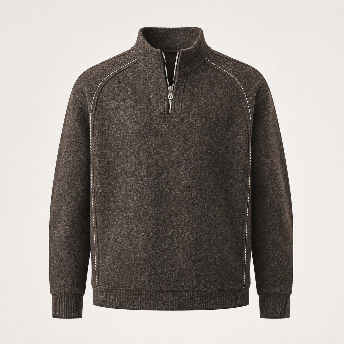 Dekoro Wool Blend Pullover — Charcoal (apparel solo)