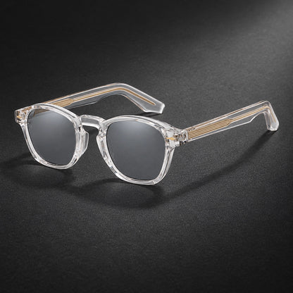 Peloru Tavita Sunglasses — Clear & Beige (sunglasses hero)