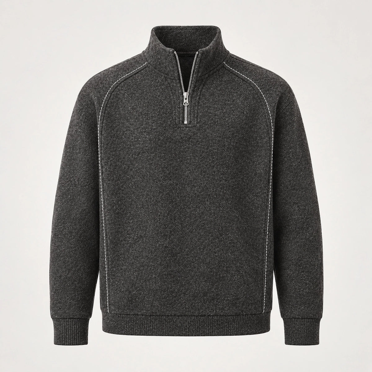 Dekoro Wool Blend Pullover — Dark Gray (apparel solo)