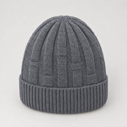 Drummond Wool Beanie — Dark Gray (headwear solo alt)