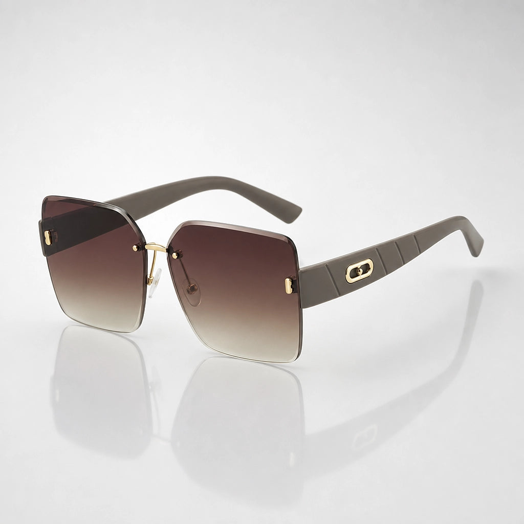 Delray Cannes Sunglasses — Gradient Rainbow (sunglasses hero)
