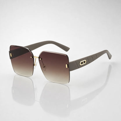 Delray Cannes Sunglasses — Gradient Rainbow (sunglasses hero)
