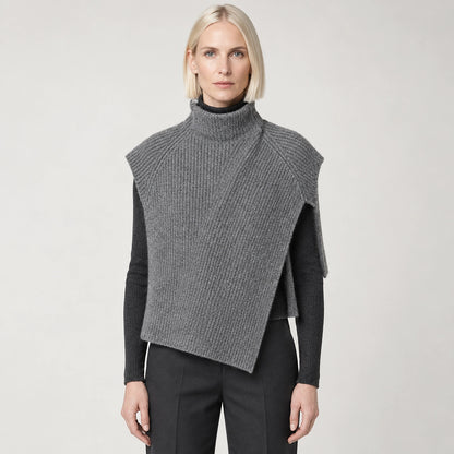 Broden Wool Blend Sweater — Gray (apparel front)
