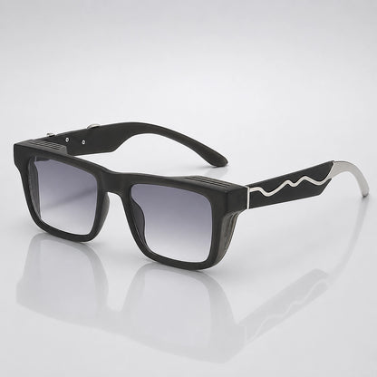 Halvon Ridgeway Sunglasses — Gray Frame Gray Piece (sunglasses hero)