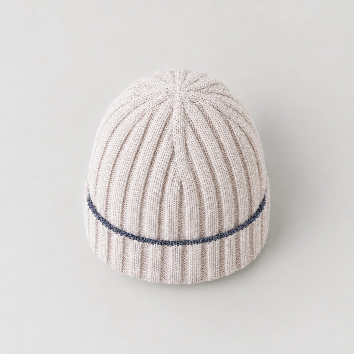 Dalton Wool Beanie — Ivory (headwear solo alt)
