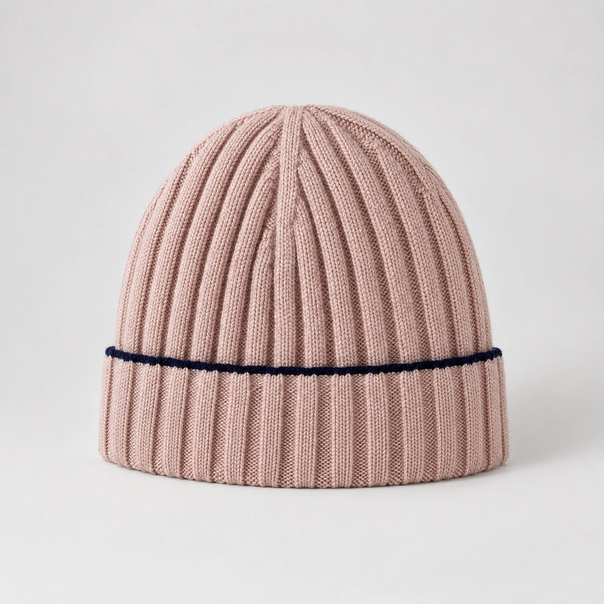 Dalton Wool Beanie — Light Brown (headwear solo front)